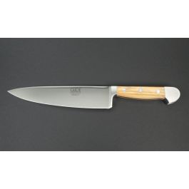 Güde Alpha Barrel Oak Coltello Santoku con manico in quercia, Adulto, Quercia, Lunghezza lama 18 cm