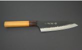 Takayuki &quot;Blue Super&quot; Santoku (Kengata)