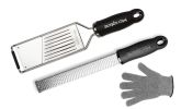 Microplane Gourmet Set + Handschuh