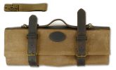 Messertasche (groß) Segeltuch / Leder