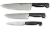 Zwilling Vier Sterne Messerset (Kochmesser, Kl. Kochmesser, Spickmesser)
