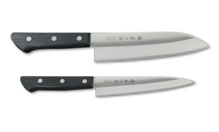 Tojiro Basic 3-Lagen Geschenkset (Santoku / Officemesser)