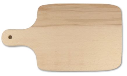 Frühstücksbrett Buche (34x20) mit Griff