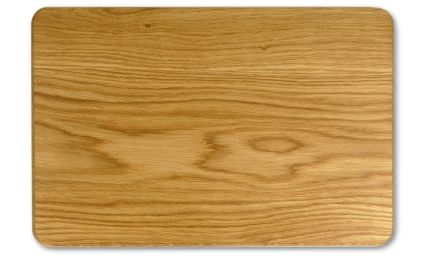 Frühstücksbrett Eiche (30x20) gerundet