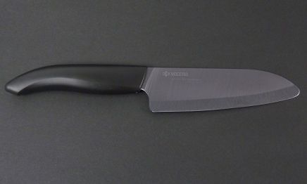 FK-140BK Kyocera Keramik Santoku (schwarz)