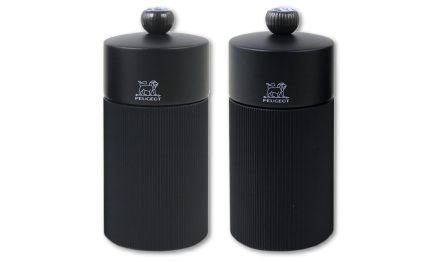 Peugeot "Night Chic" Pfeffermühlen/Salzmühlen Set (mattschwarz)