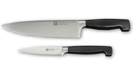 Zwilling Vier Sterne Messerset (Kochmesser, Spickmesser)