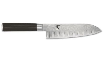 DM-0718 Kai Shun Santoku mit Kullenschliff