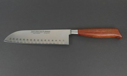 610.4-18.6K Burgvogel "Natura Line" Santoku (Kullenschliff)