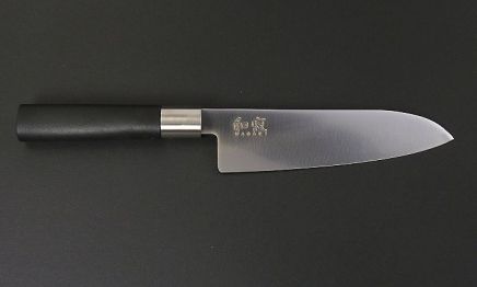 6716S Wasabi Santoku (schwarz)
