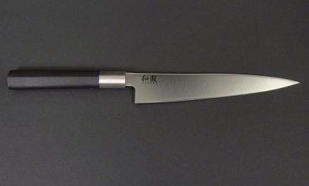 KAI Wasabi Black 6761F Filiermesser Filetiermesser flexibel Profi Küche 18 cm 