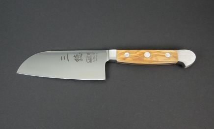 X746/14 Güde Alpha Olive Santoku (klein)