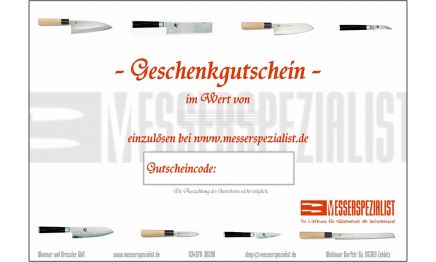 Geschenkgutschein