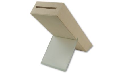 Nesmuk Magnetmesserblock Walnuss/Glas