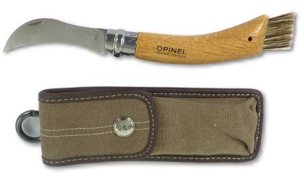 Opinel Pilzmesser mit Gürteltasche