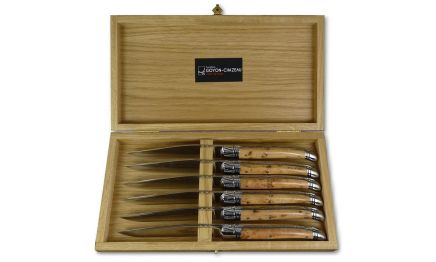 Le Thiers Steakmesser "Laguiole" 6er Box