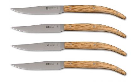 39160 Zwilling Steakmesserset Eiche (4-teilig)