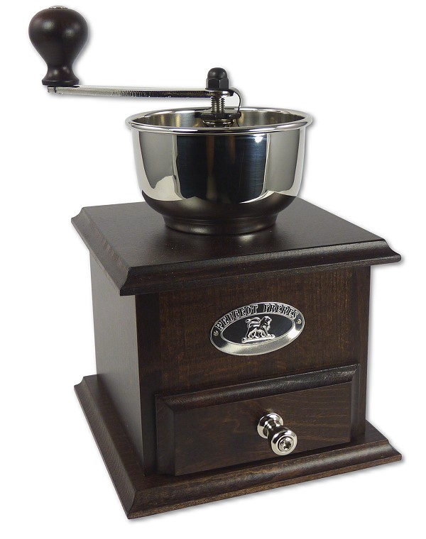 Peugeot Kaffeemühle "Brésil" Buche dunkel gebeizt