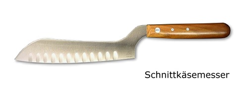 Schnittkäsemesser mit Holzgriff