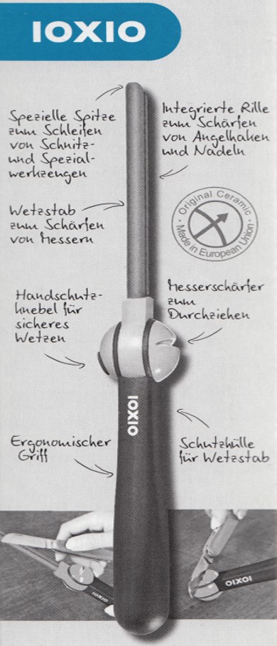 Ioxio Keramikschärfer