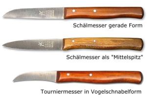 Schälmesser / Tourniermesser